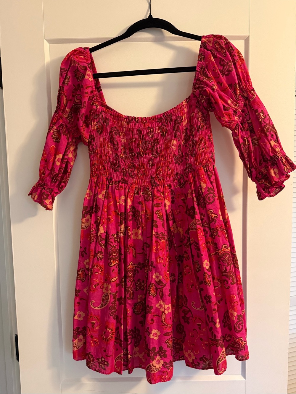 Misa Los Angeles Smocked Dress